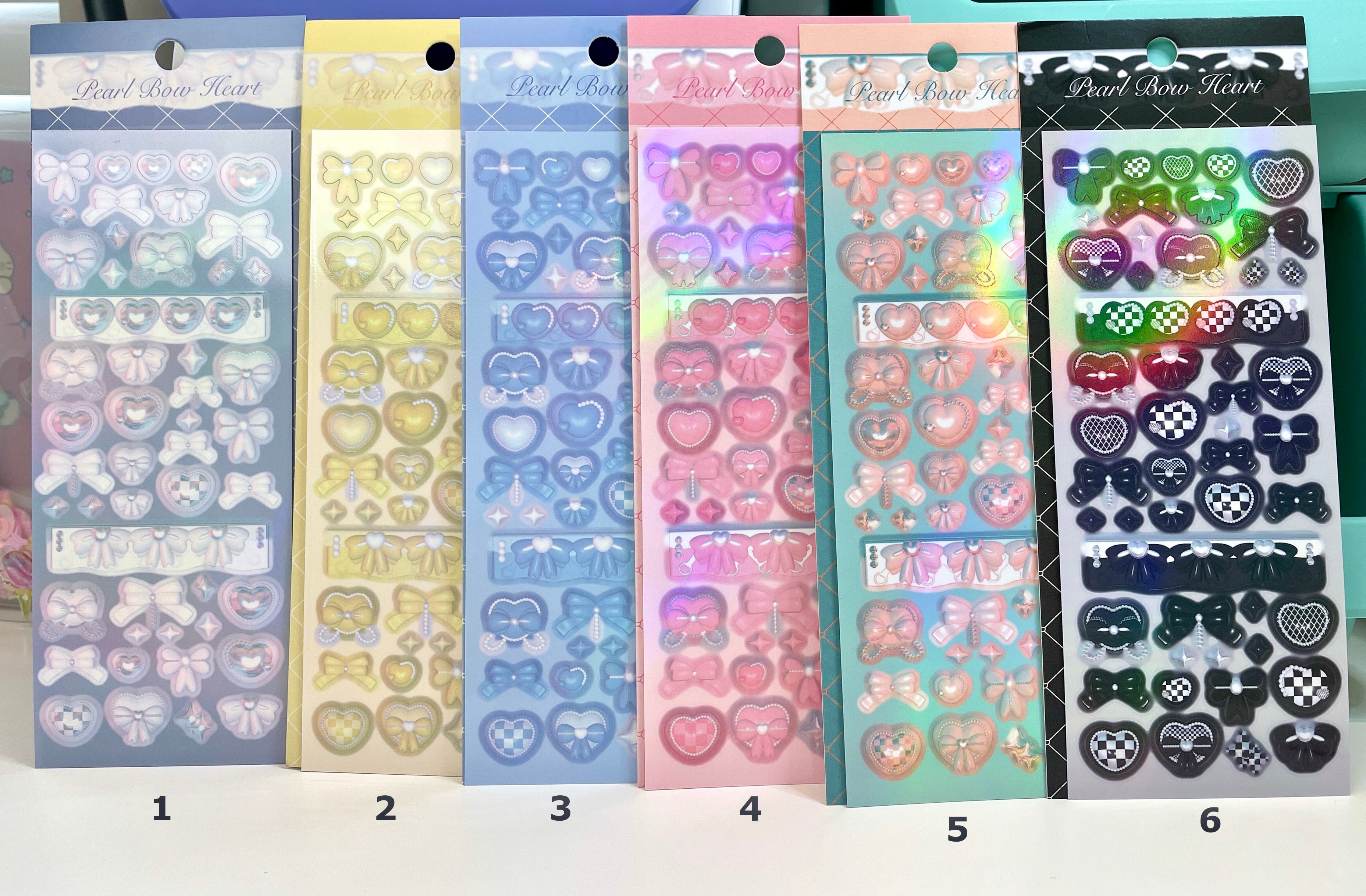 Pastel Heart Sticker